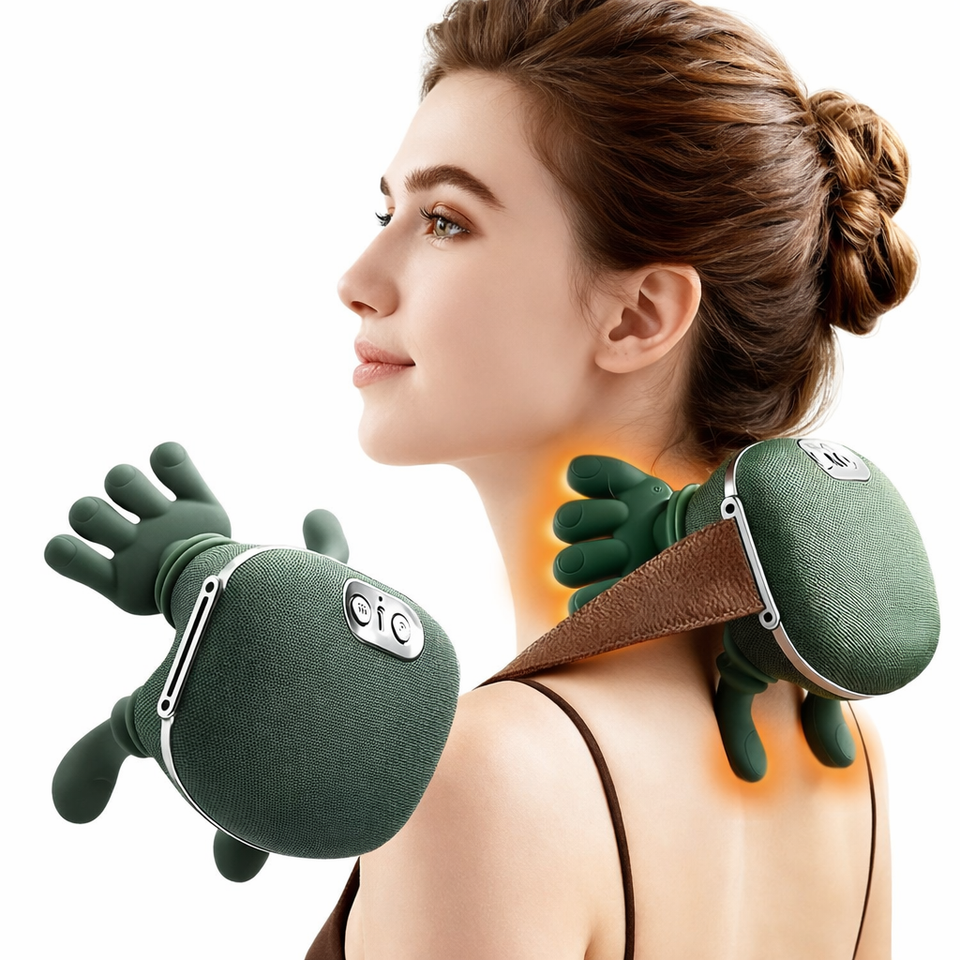 Back and waist massager for home relaxation therapy