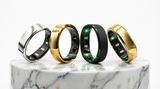 Smart ring designed for overnight sleep monitoring and recovery insights