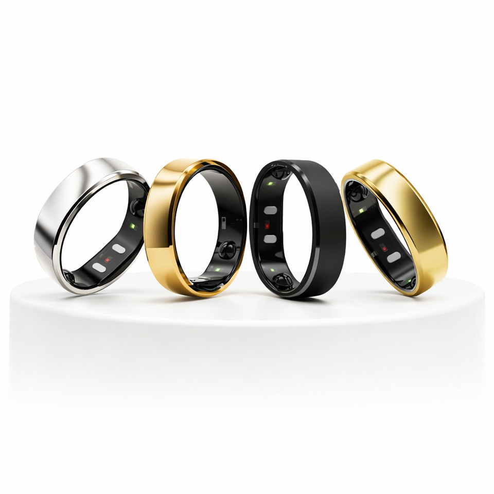 Smart ring controlling smartphone features using gesture control technology